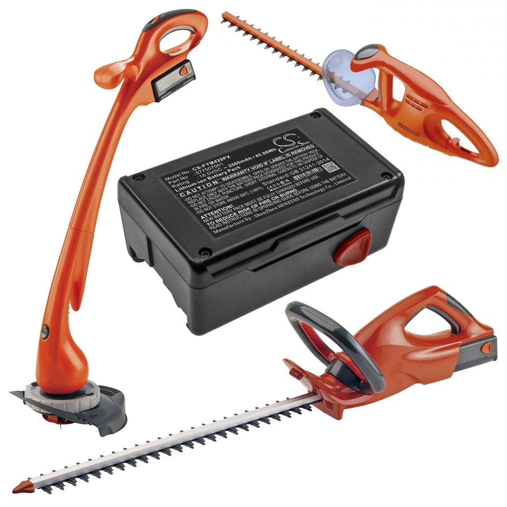Batterij voor elektrisch gereedschap Flymo SimpliStore 300