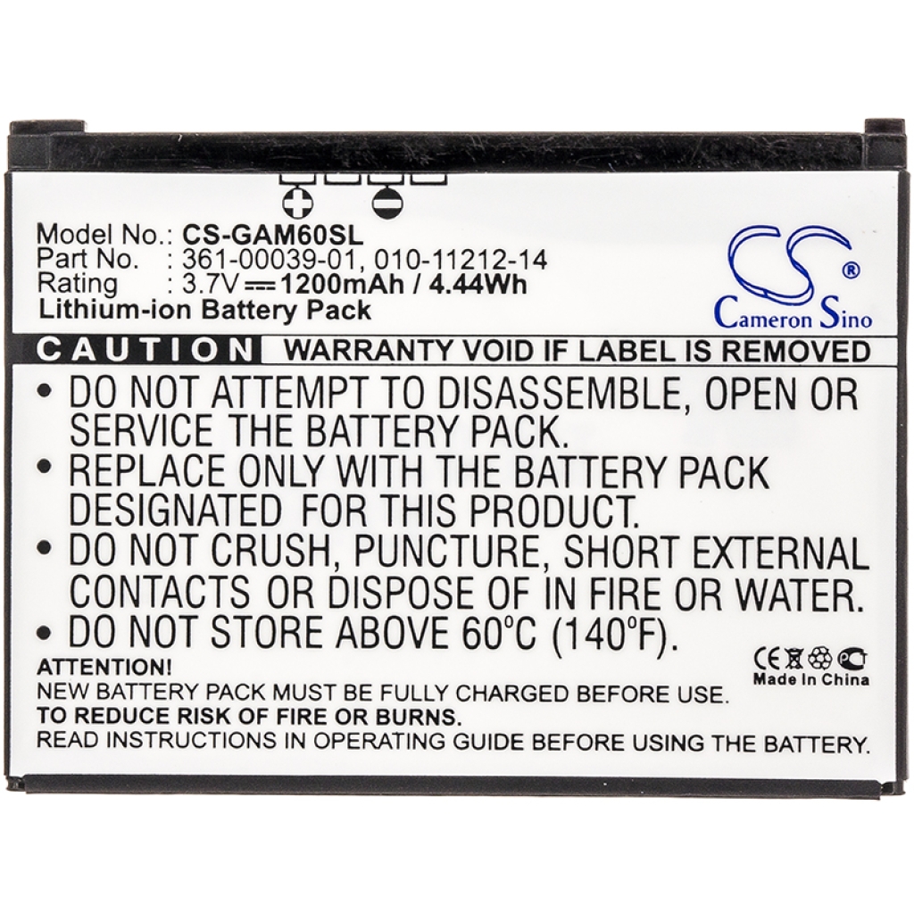 Battery compatible with Asus Garmin Garmin-Asus CS-GAM60SL