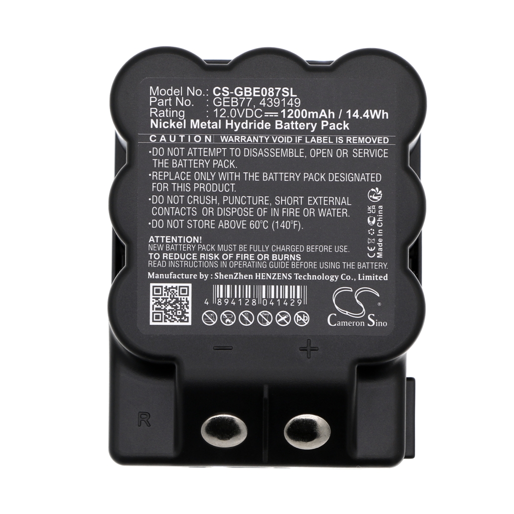 Batterijen Vervangt 439149