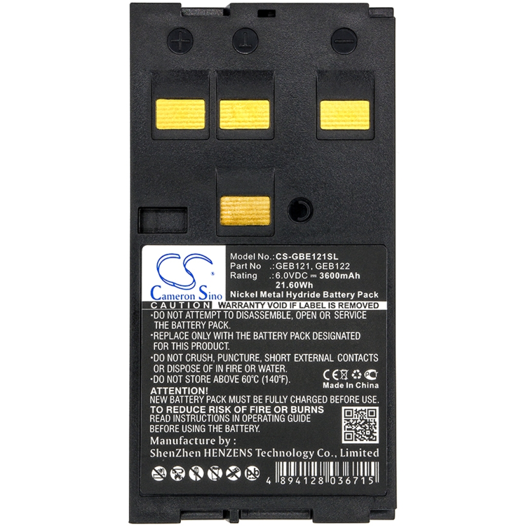 Draadloze telefoon batterij Code A Phone CS-GBE121SL