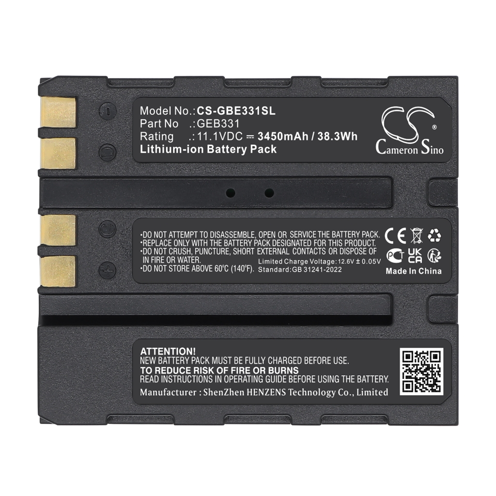 Batterij Vervangt GEB363