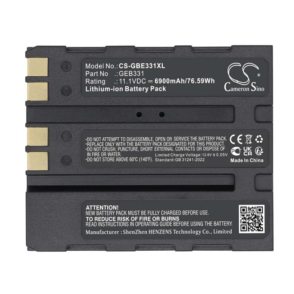 Batterij Vervangt GEB363