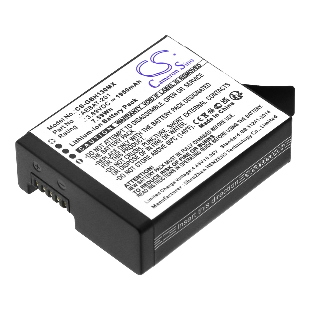 Batterij voor camera GoPro CS-GBH130MX