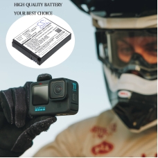 Compatibele batterijvervanging voor GoPro ABPAK-001,AHDBT-001,AHDBT-002