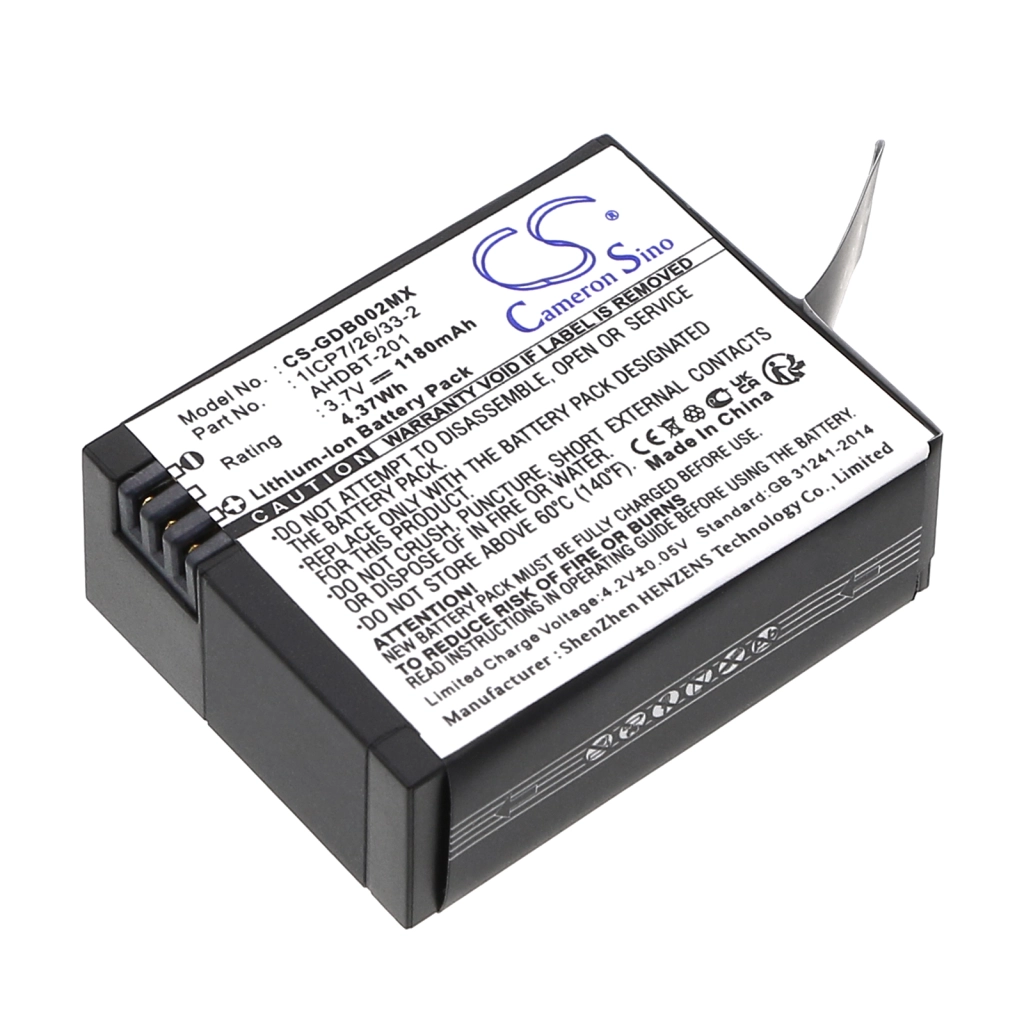 Batterijen Vervangt AHDBT-201