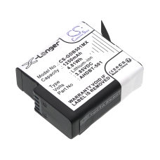 Compatibele batterijvervanging voor GoPro 601-10197-00,601-27537-000,AABAT-001,AABAT-001-AS,AHDBT-501...
