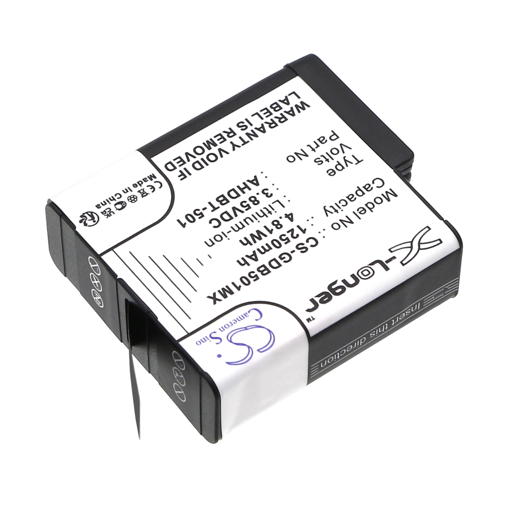 Batterij voor camera GoPro CS-GDB501MX