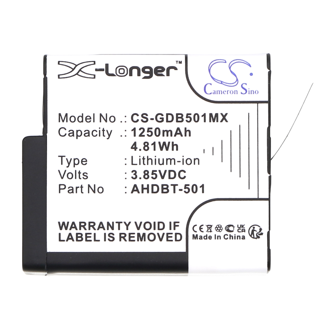 Batterij voor camera GoPro CS-GDB501MX