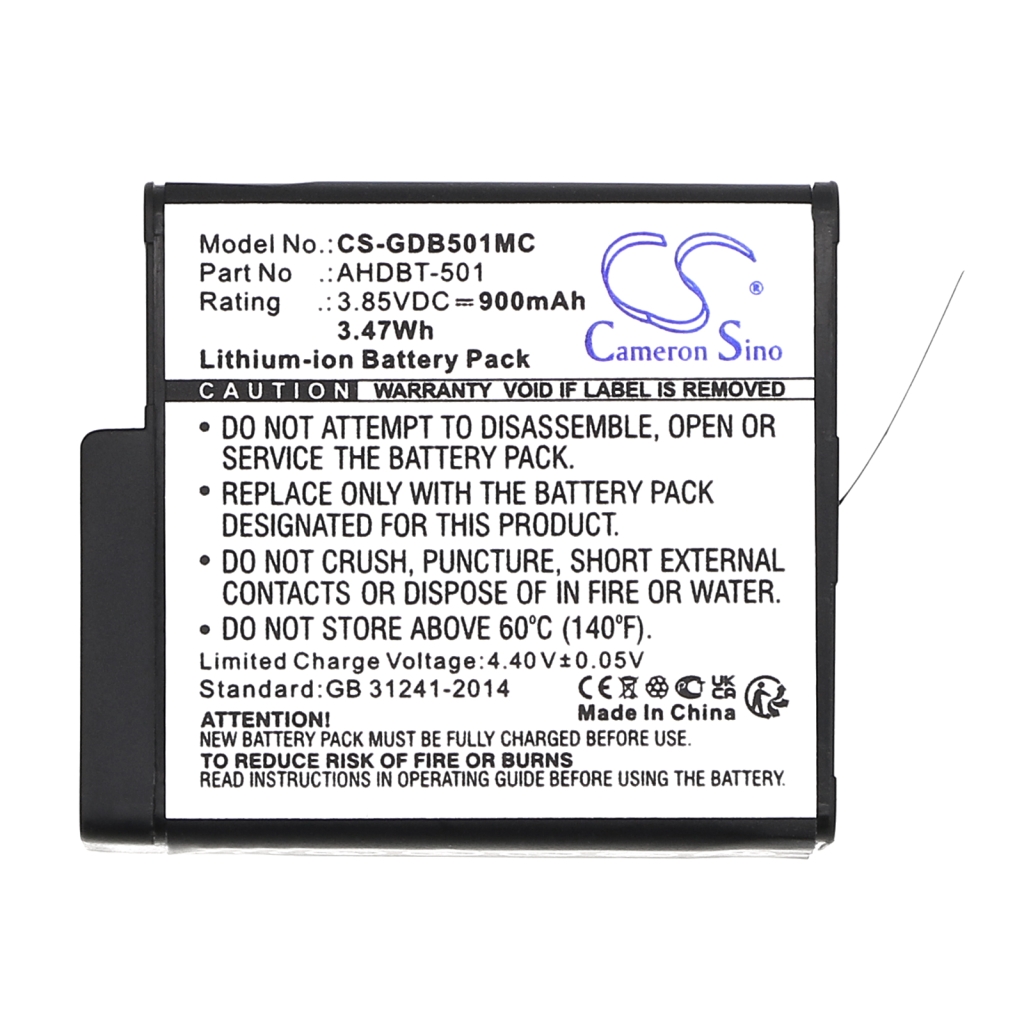 Camera Battery GoPro CHDHX-701-RW