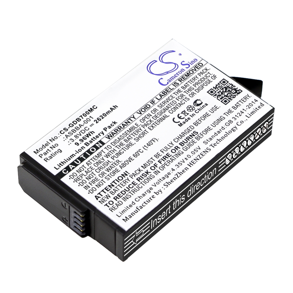 Batterij voor camera GoPro CS-GDB700MC