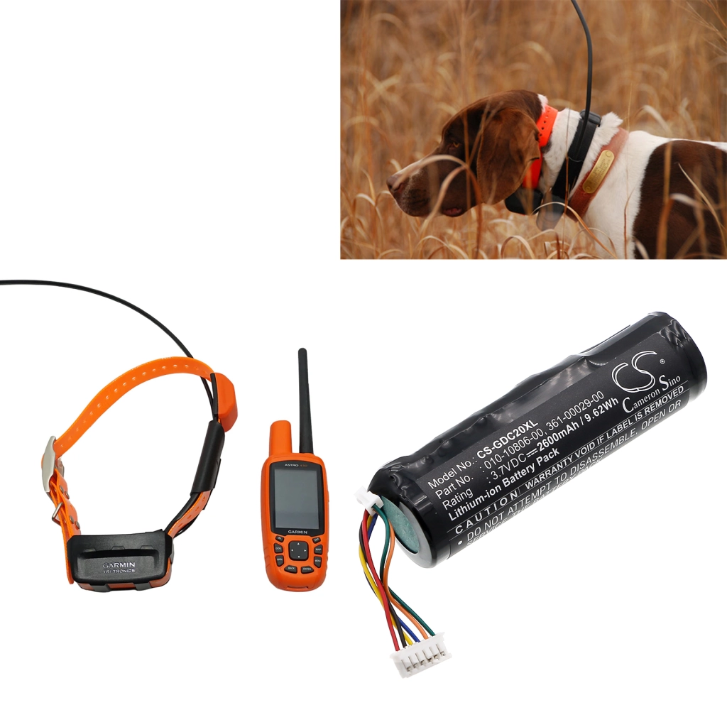 Batterij hondenhalsband Garmin DC30