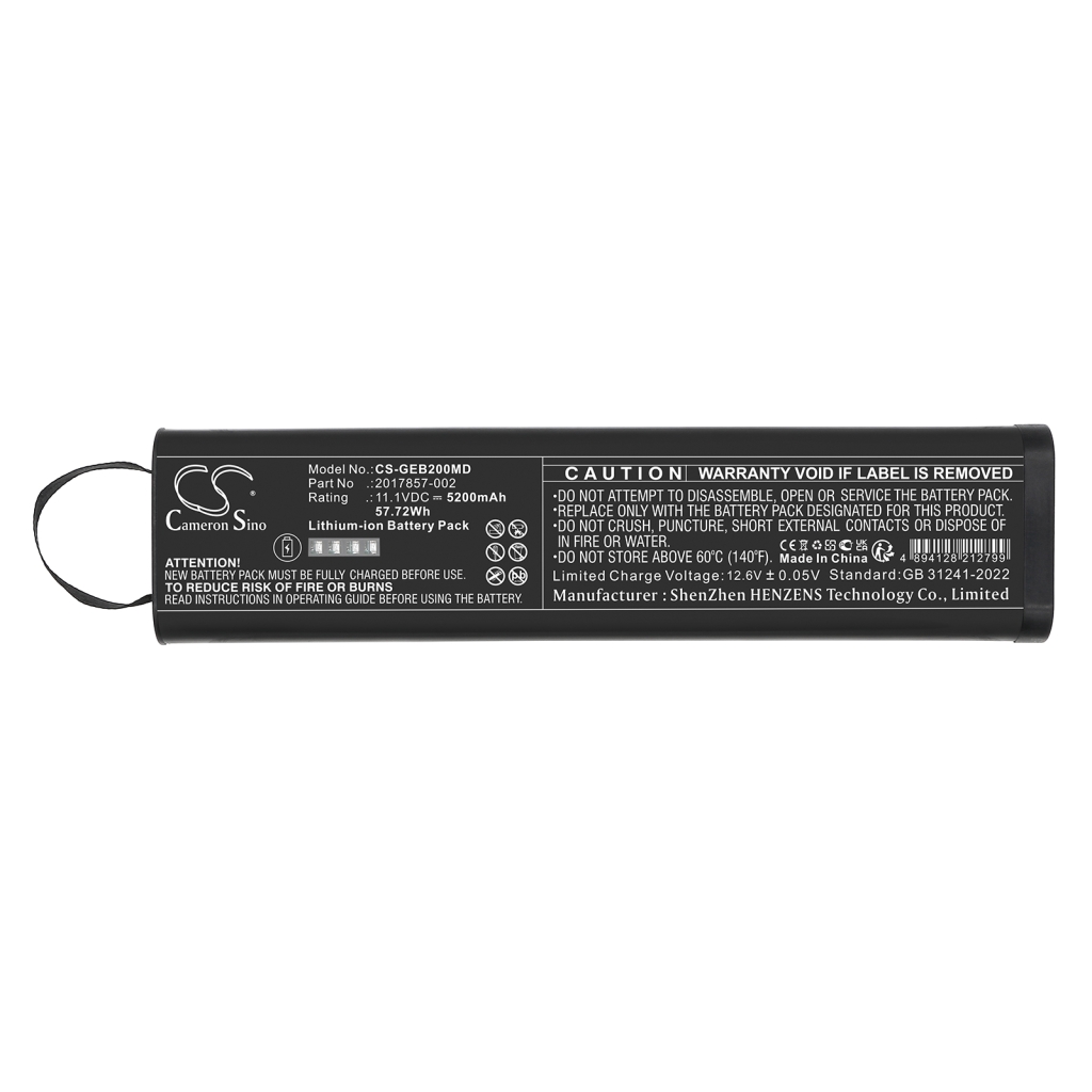 Medische Batterij GE CS-GEB200MD