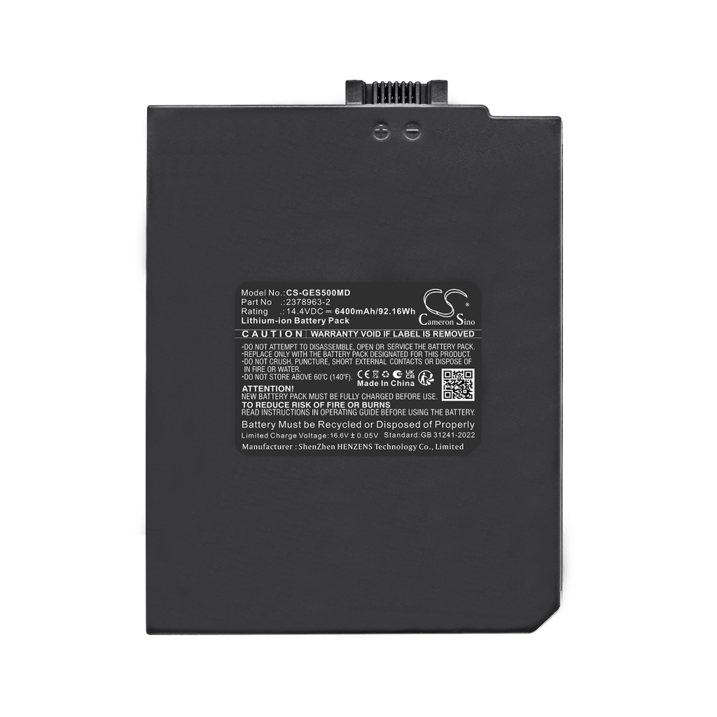 Cameron Sino CS-GES500MD 14.4V 6400mAh Li-ion battery for medical ultrasound device
