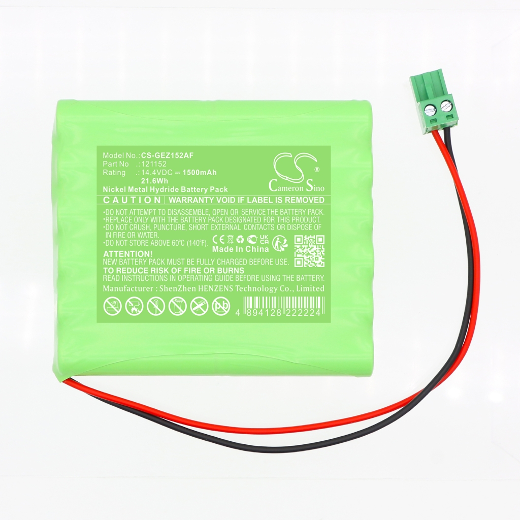 Batterij Vervangt 80100402