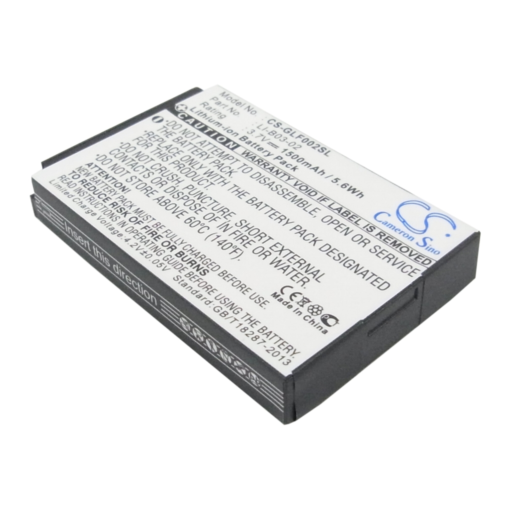 Batterijen GPS, Navigator Batterij CS-GLF002SL