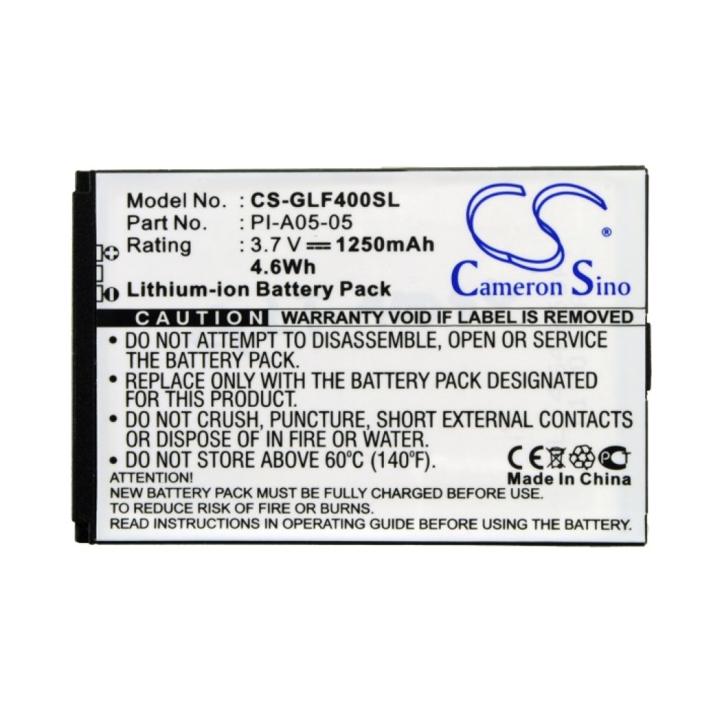 Batterijen Vervangt LI-A05-05
