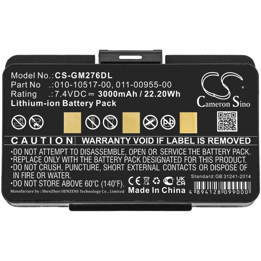 GPS, Navigator Batterij Garmin CS-GM276DL