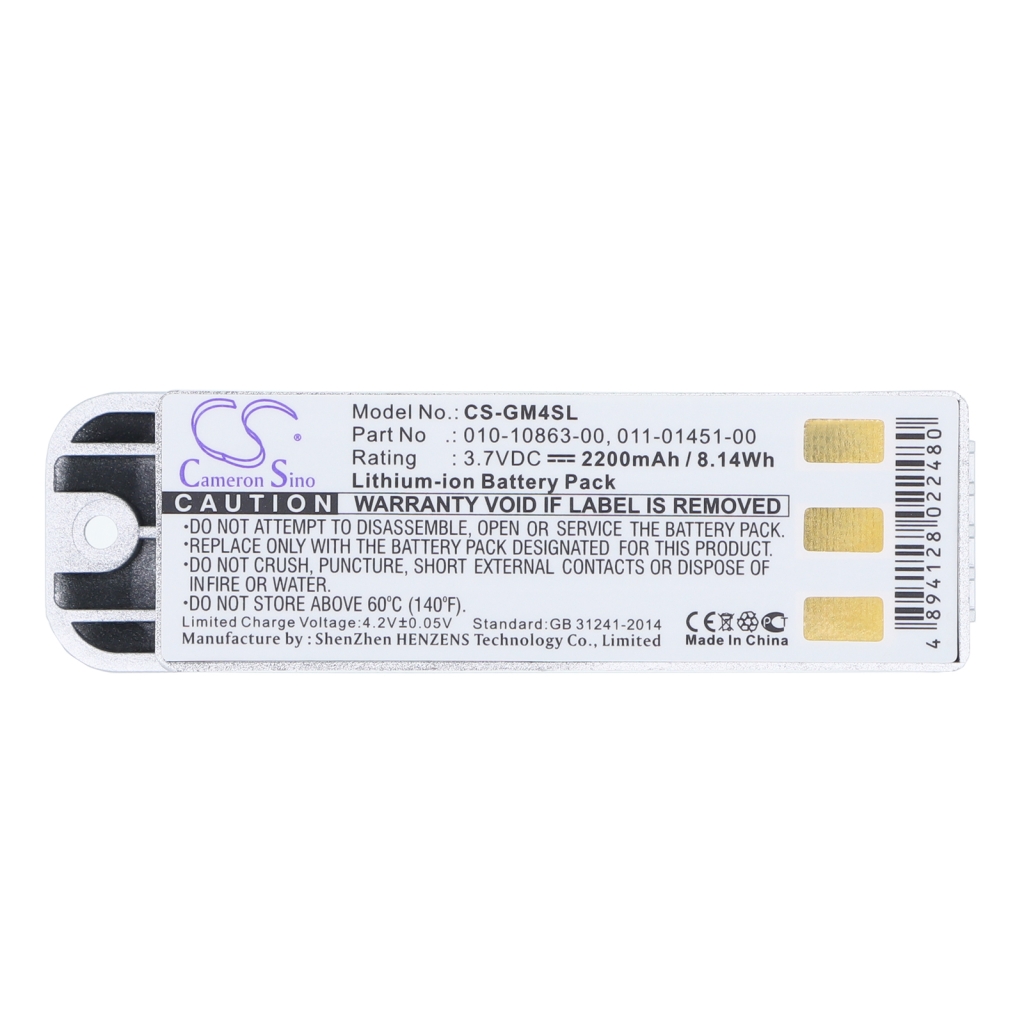 Battery compatible with Garmin CS-GM4SL