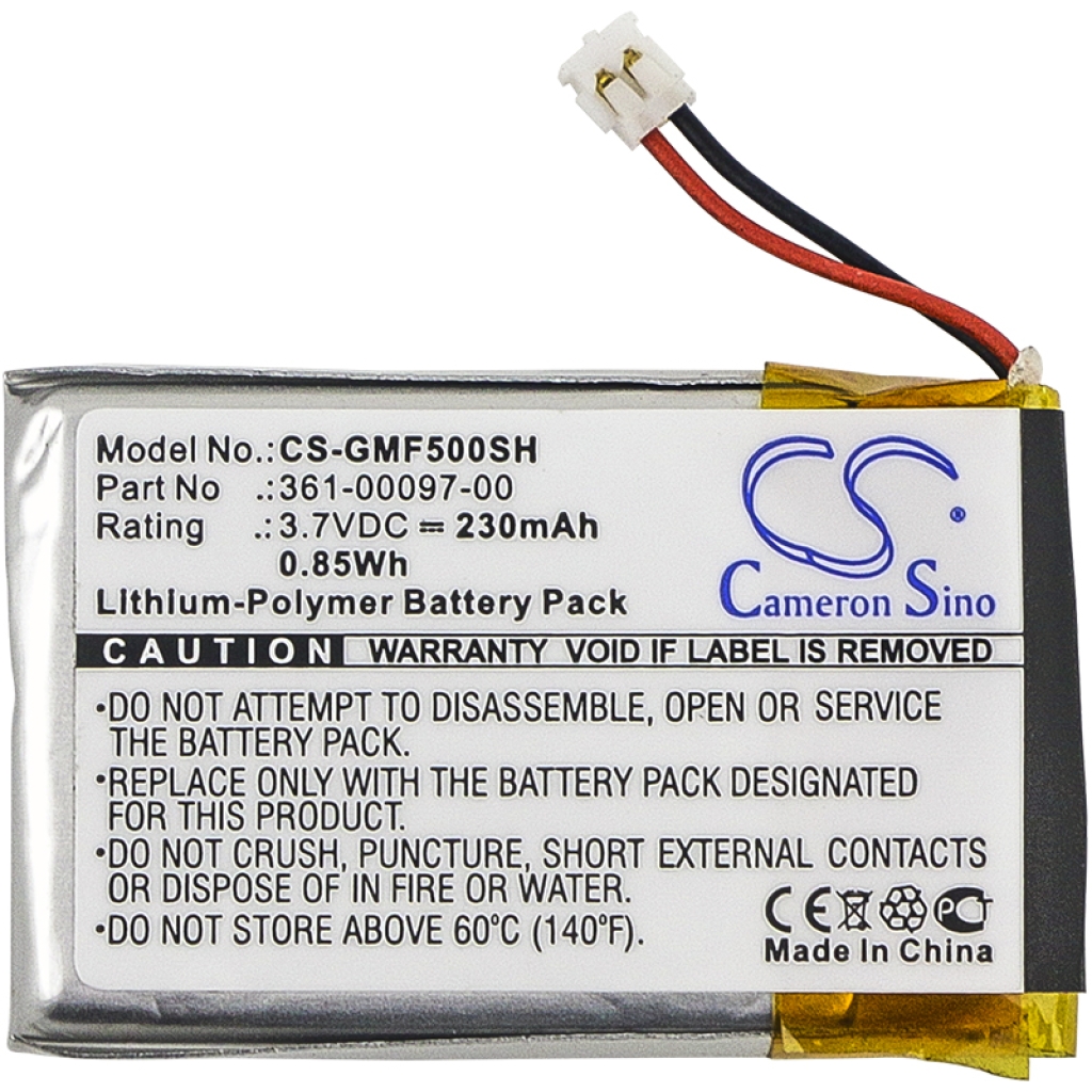 Batterijen GPS, Navigator Batterij CS-GMF500SH