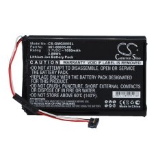 Compatibele batterijvervanging voor Garmin 361-00035-06