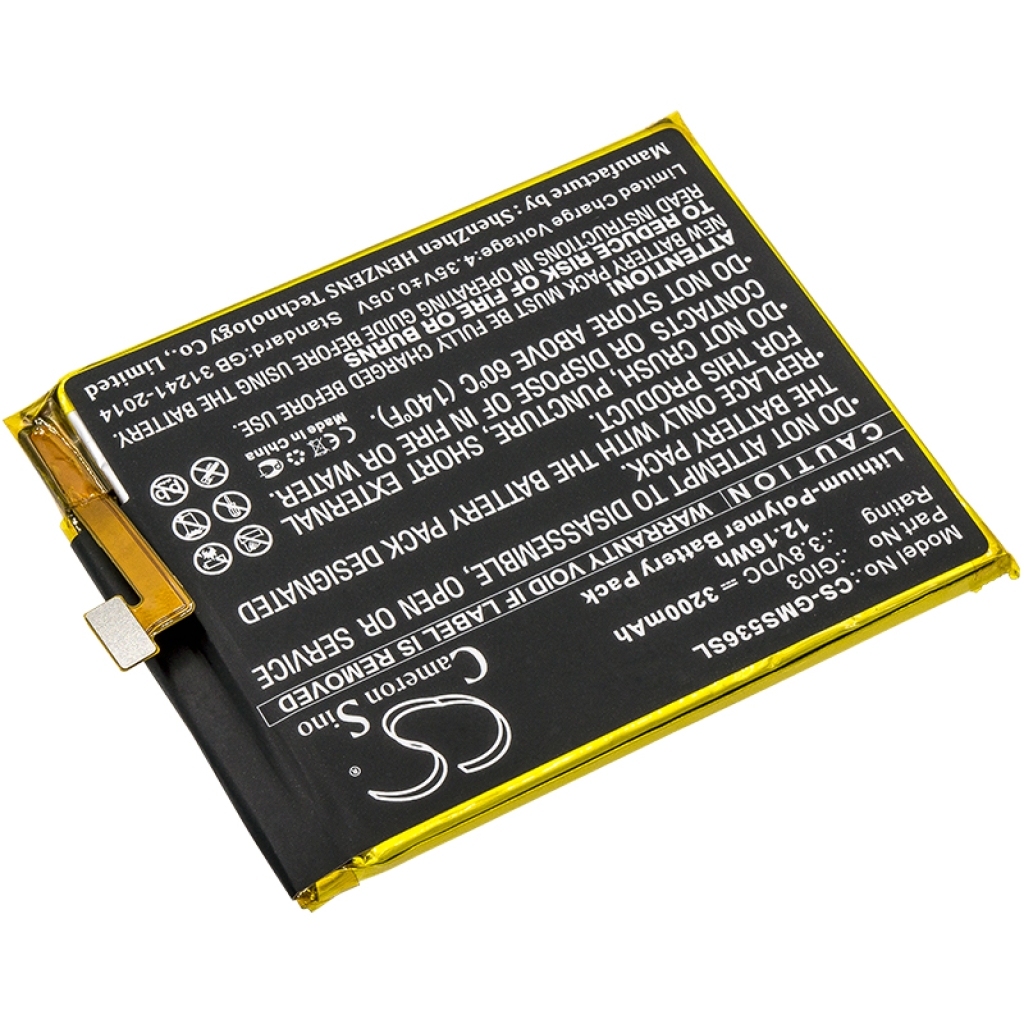 Compatibele batterijvervanging voor Gigaset GI03