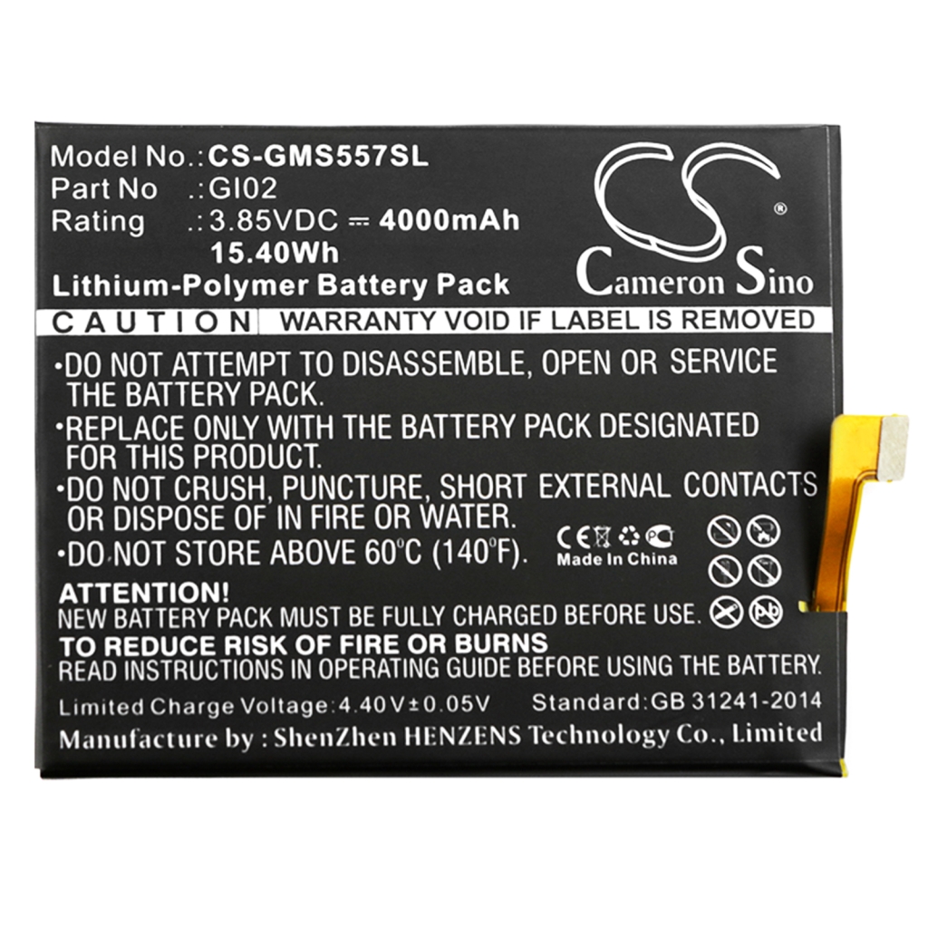 Compatibele batterijvervanging voor Gigaset GI02