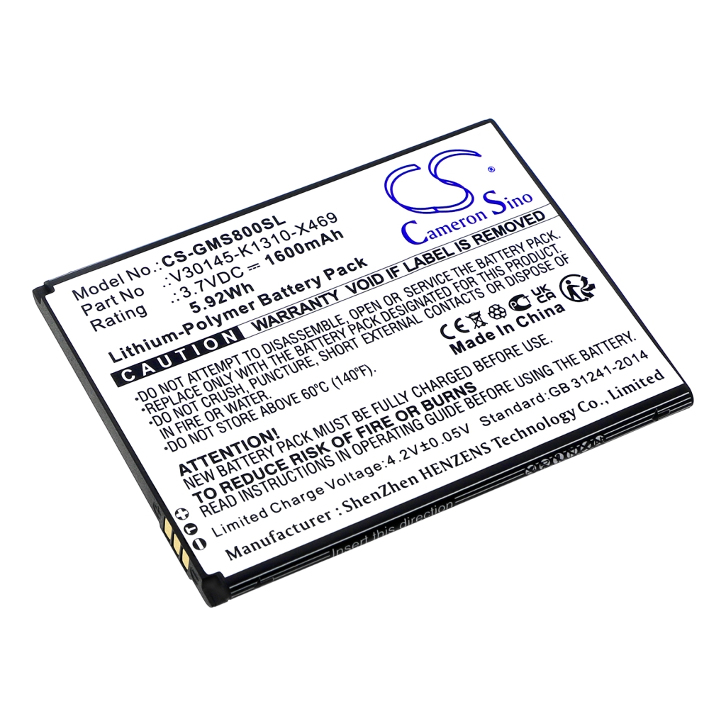 Batterij voor mobiele telefoon Gigaset CS-GMS800SL