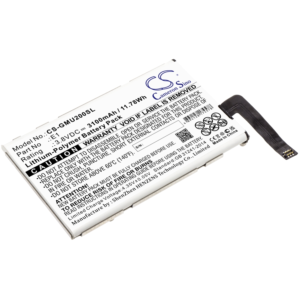 Compatibele batterijvervanging voor Glocalme 