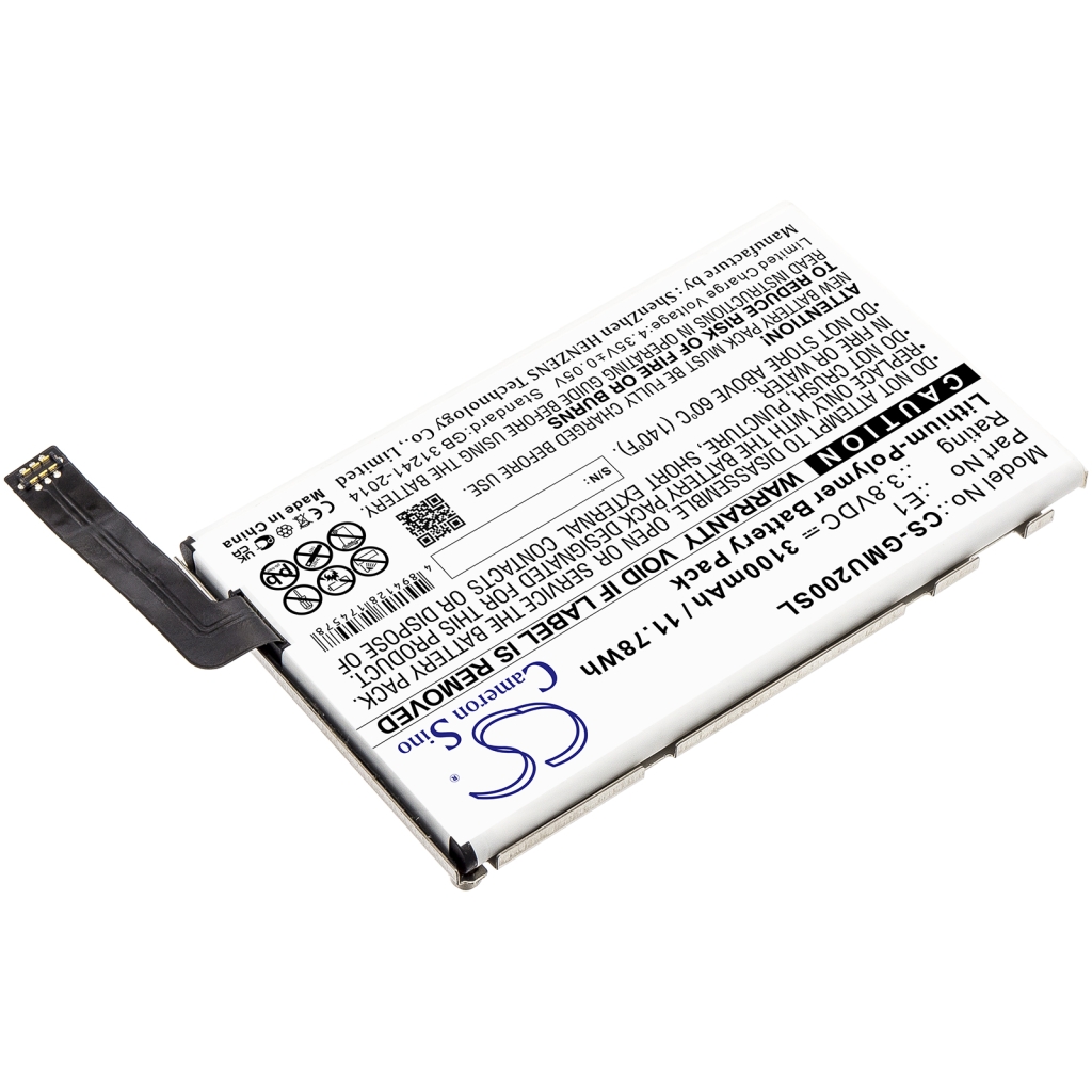Compatibele batterijvervanging voor Glocalme 