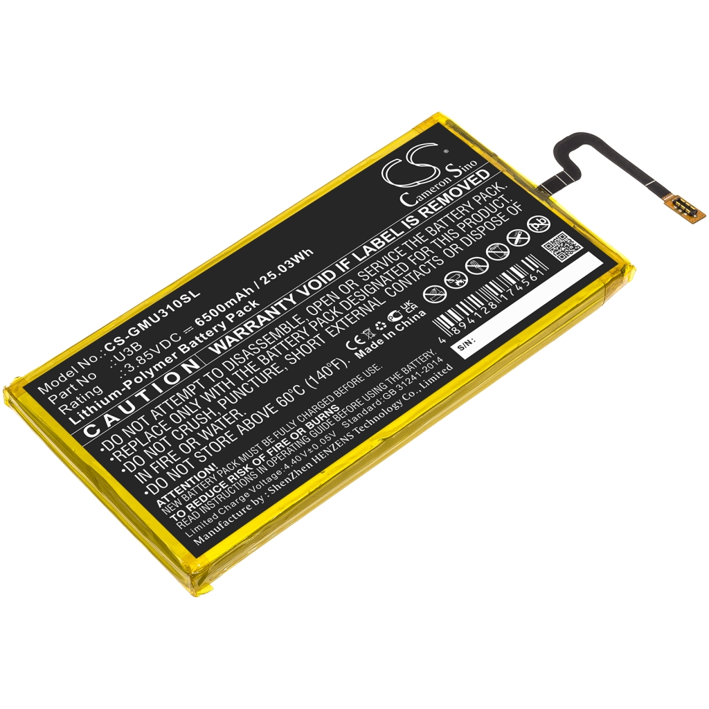 Compatibele batterijvervanging voor Glocalme 