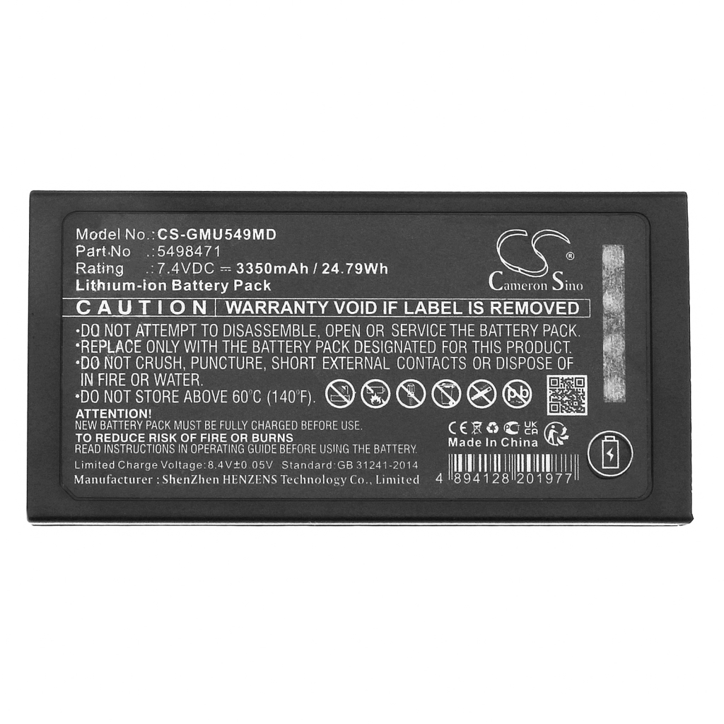 Medische Batterij GE CS-GMU549MD
