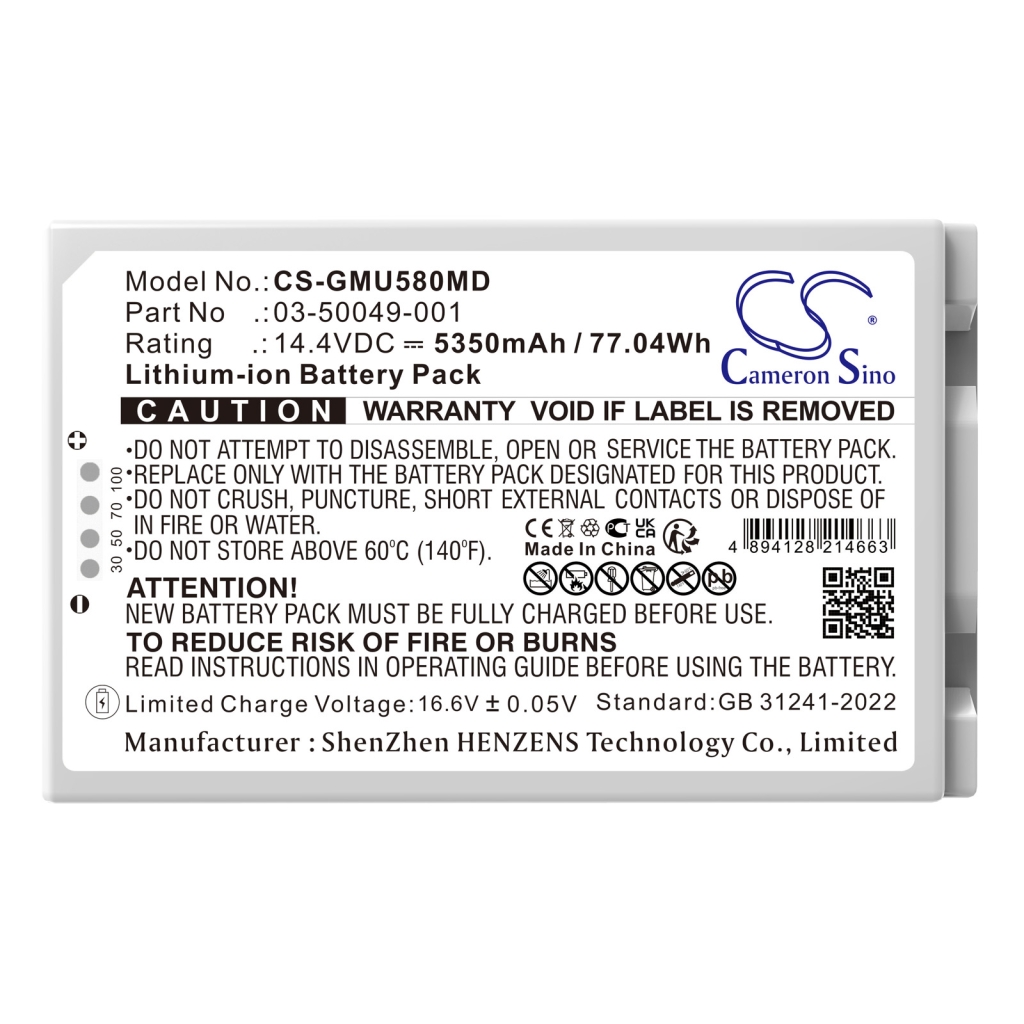 Medische Batterij GE CS-GMU580MD