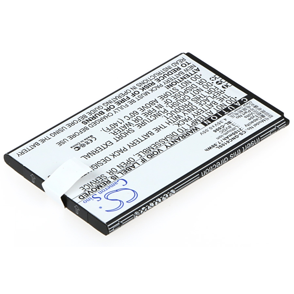 Battery compatible with GIONEE CS-GNC610SL