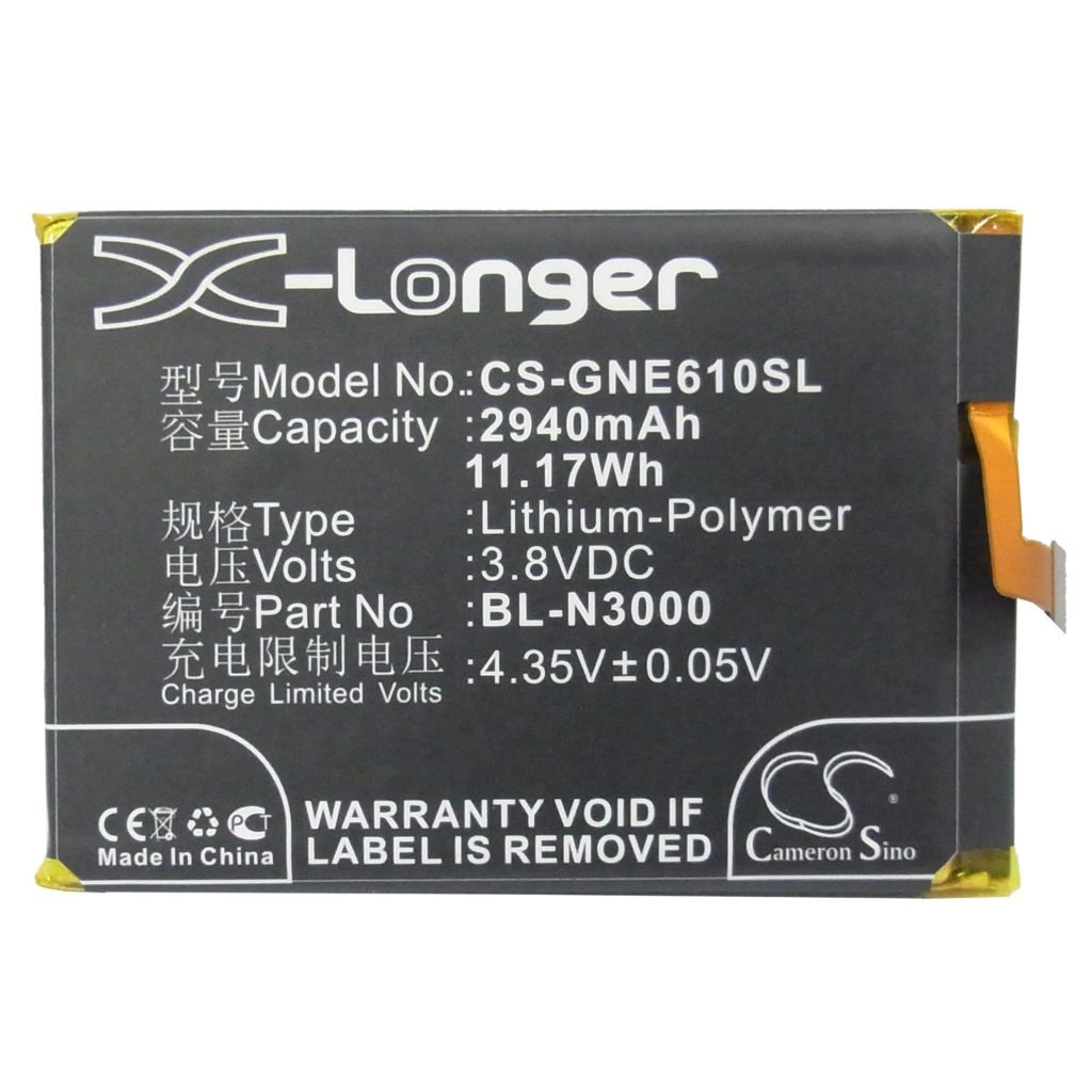 Battery for GIONEE E6 Mini