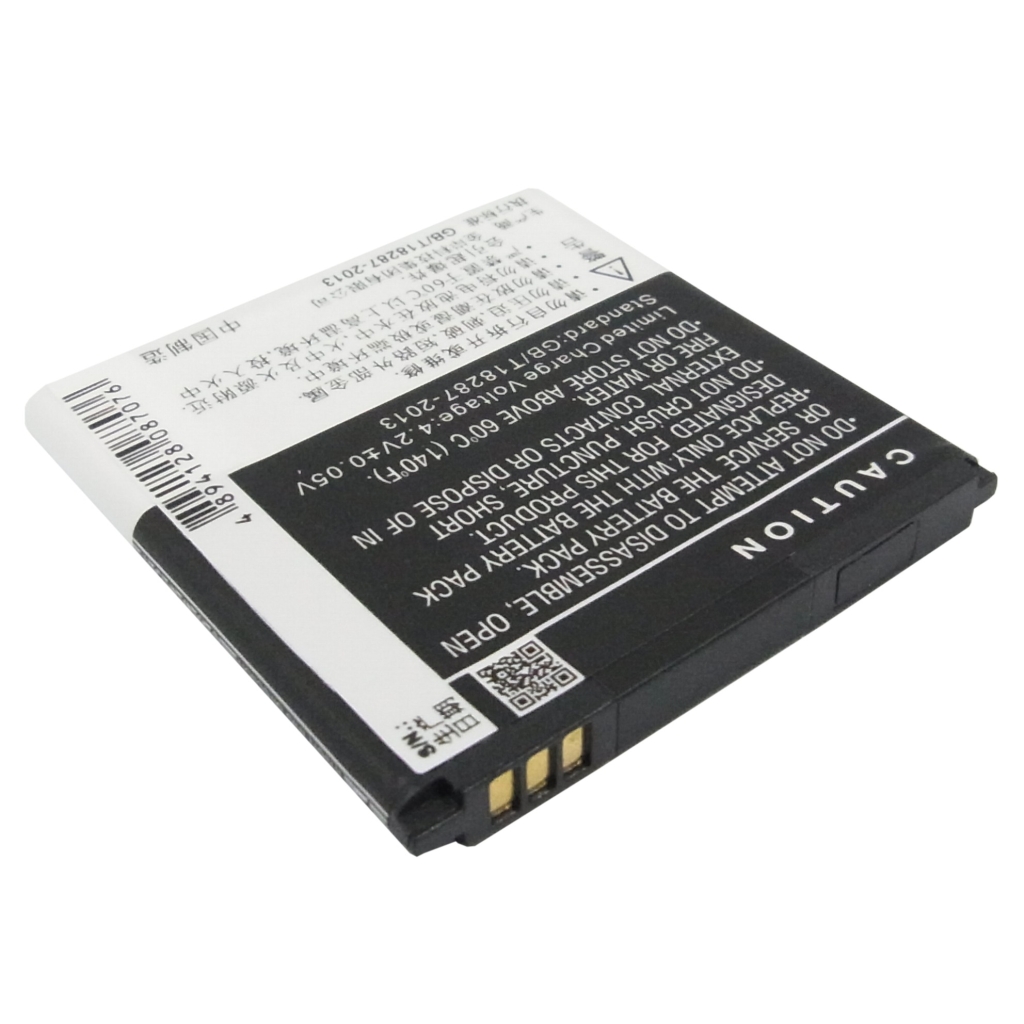 Reverse dark side of CS-GNN360SL with CAUTION text and 4.2V charge voltage