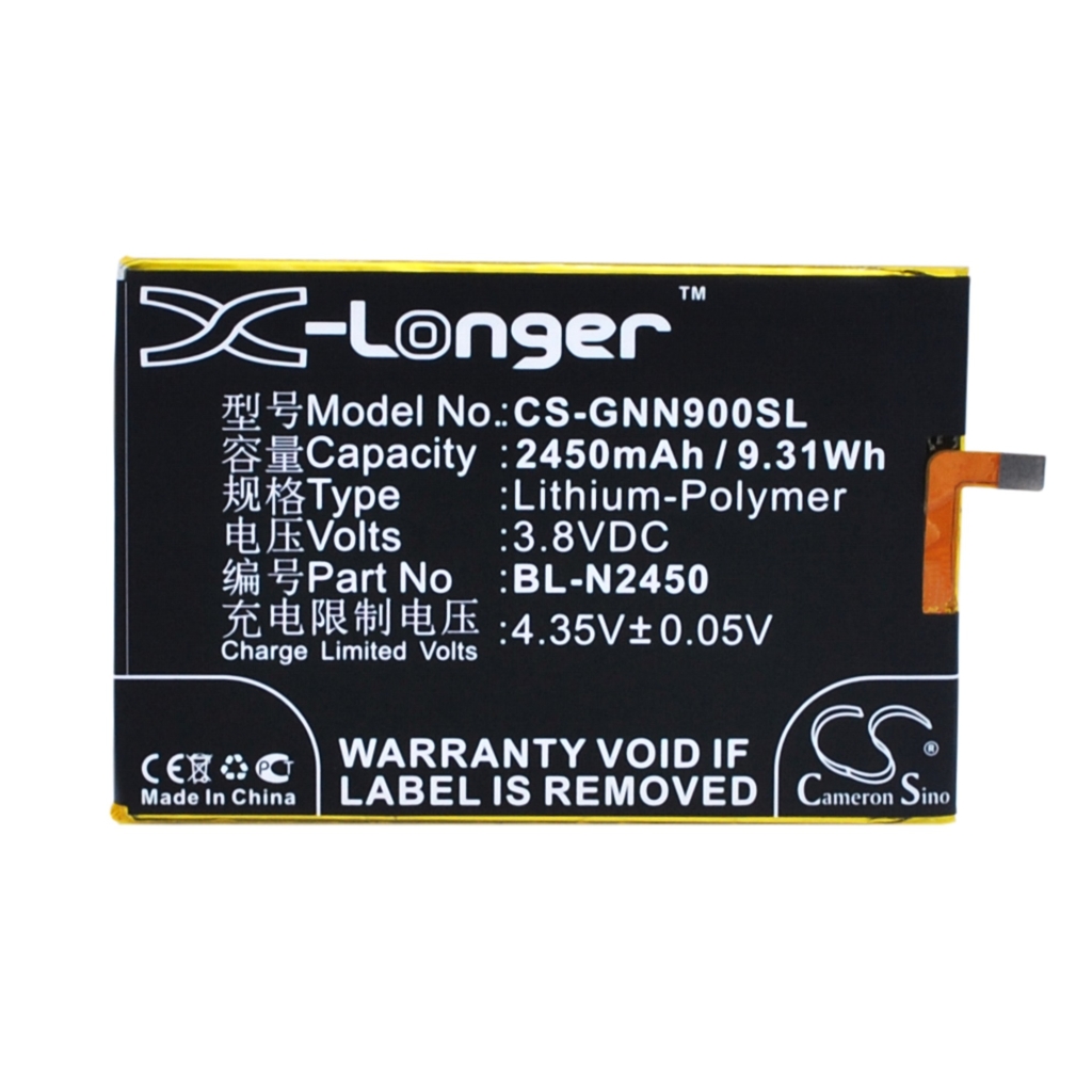 Batterij voor mobiele telefoon GIONEE CS-GNN900SL