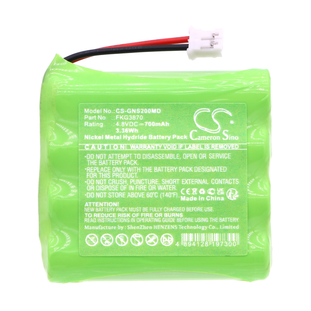 Compatibele batterijvervanging voor Globus FKG3870