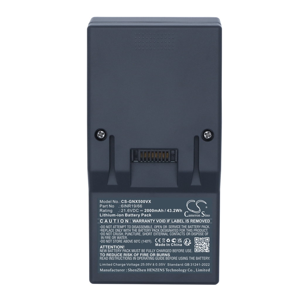 Compatible battery replacement for Genius 6INR19/66