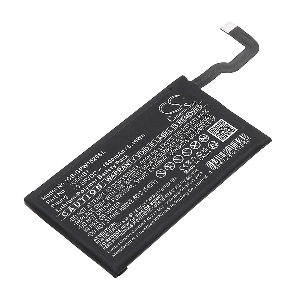 Compatible battery replacement for Google GDHB7