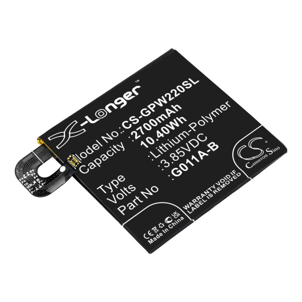 Batterijen Vervangt 35H00272-01M