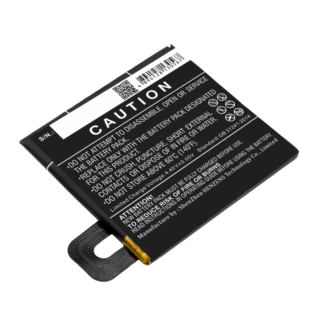 Batterijen Vervangt 35H00272-01M