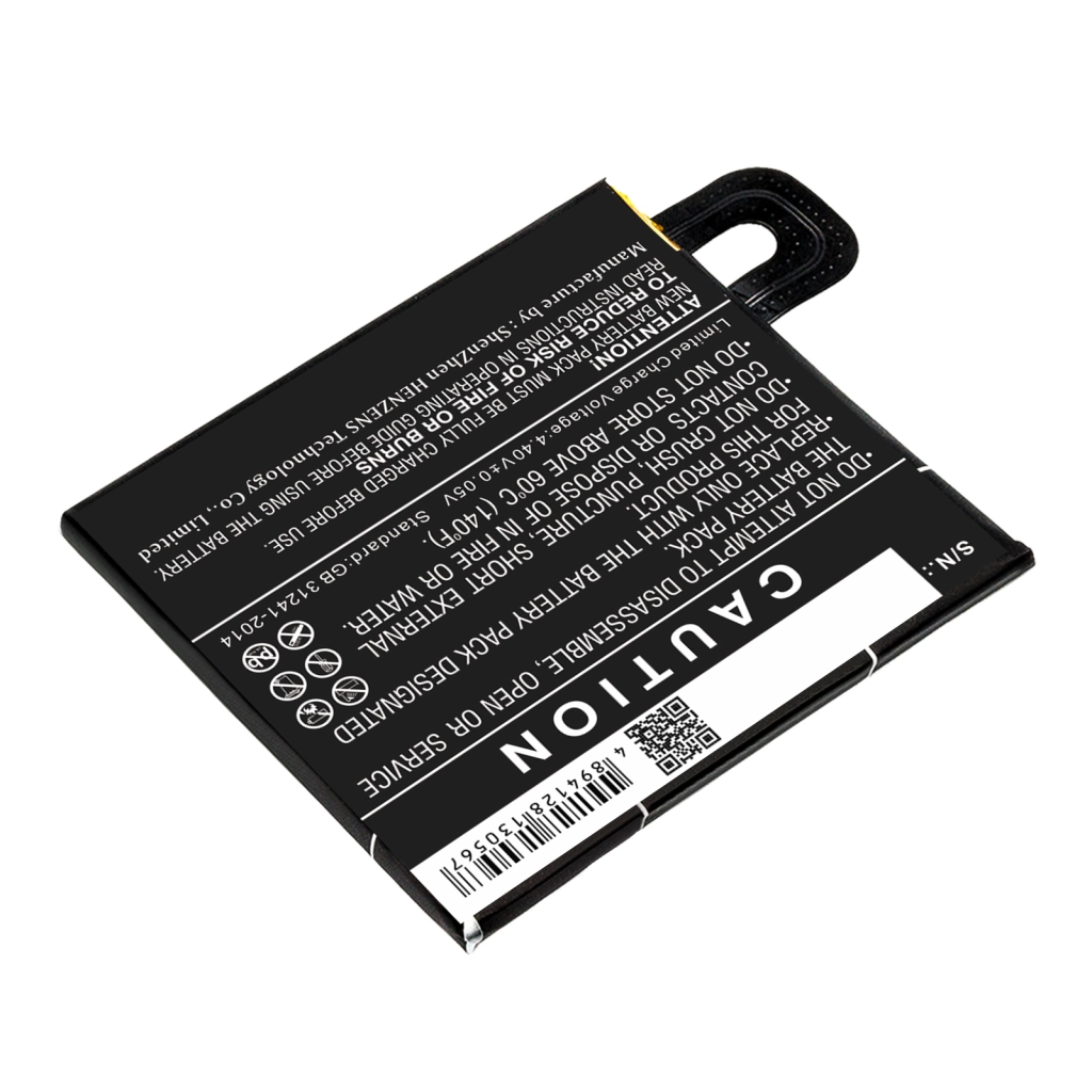 Batterijen Vervangt 35H00272-01M