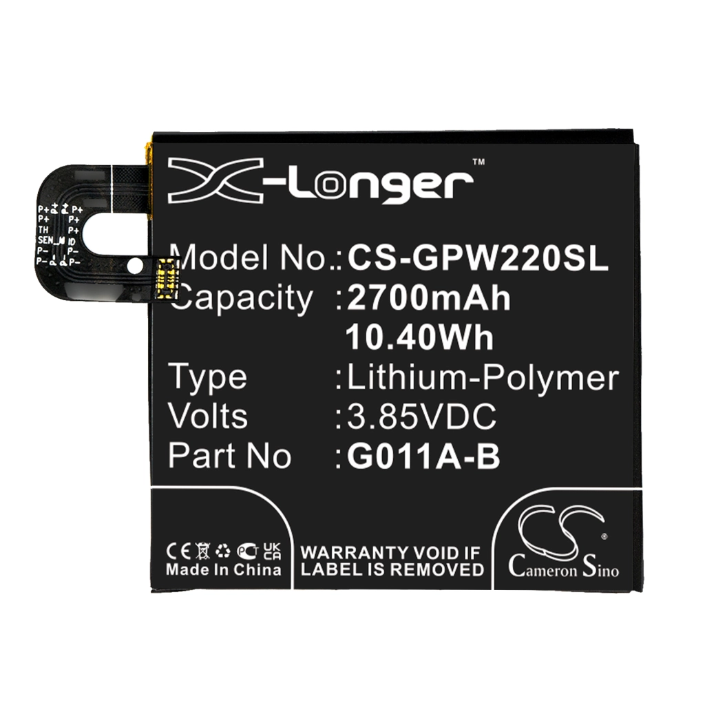 Batterijen Vervangt 35H00272-01M