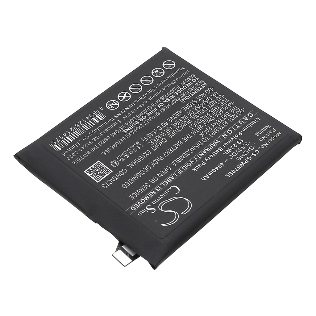 Batterijen Vervangt GH2MB