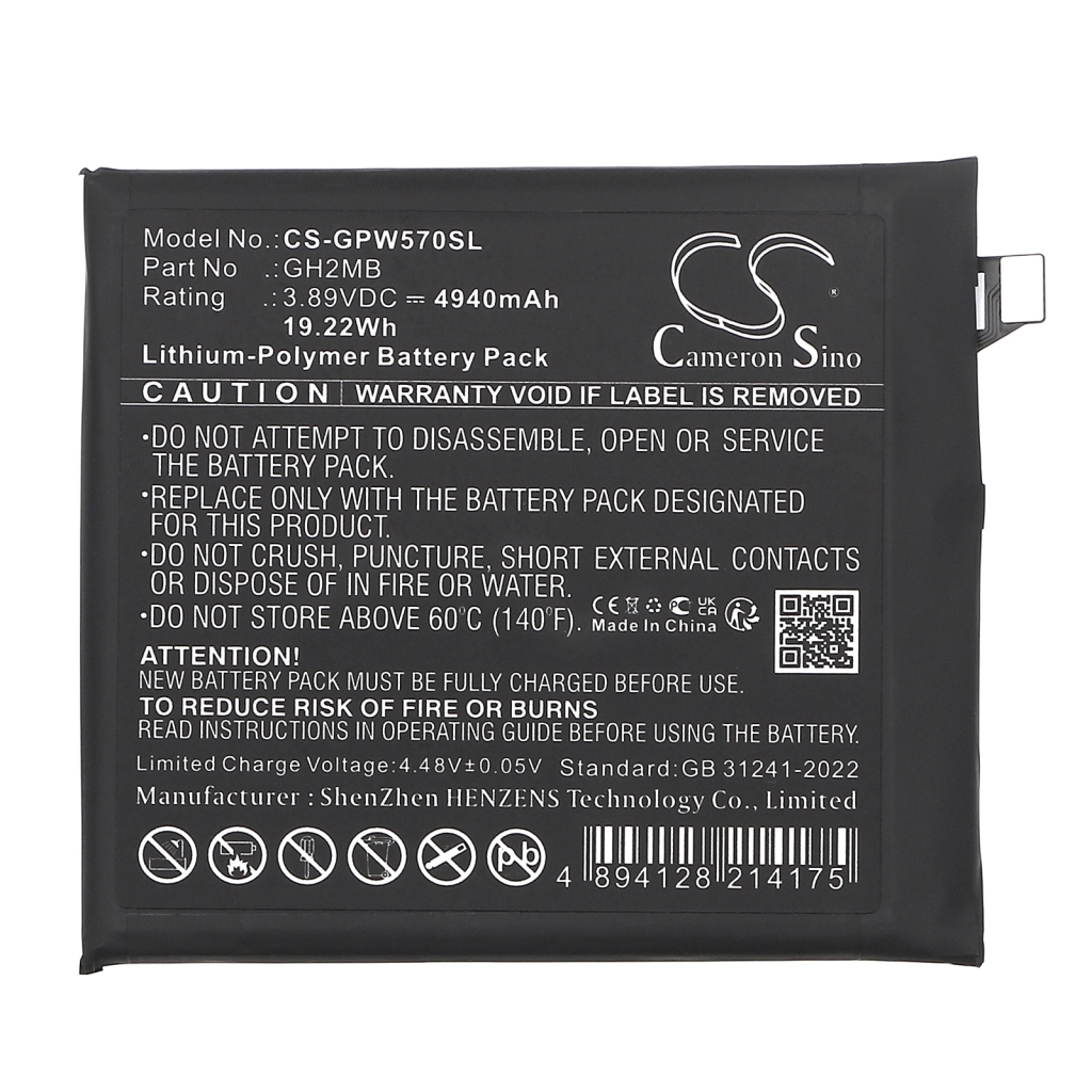 Batterijen Vervangt GH2MB
