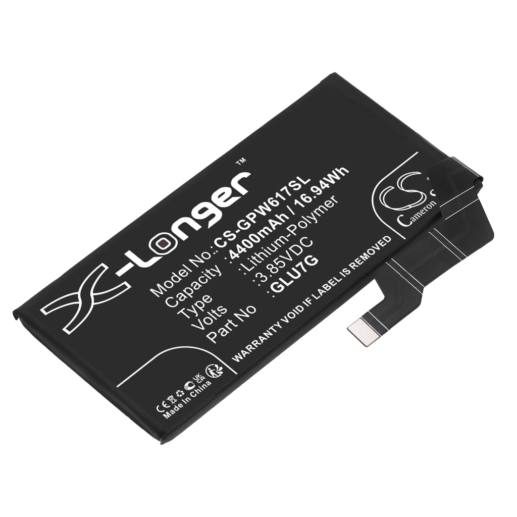 Compatibele batterijvervanging voor Google GLU7G