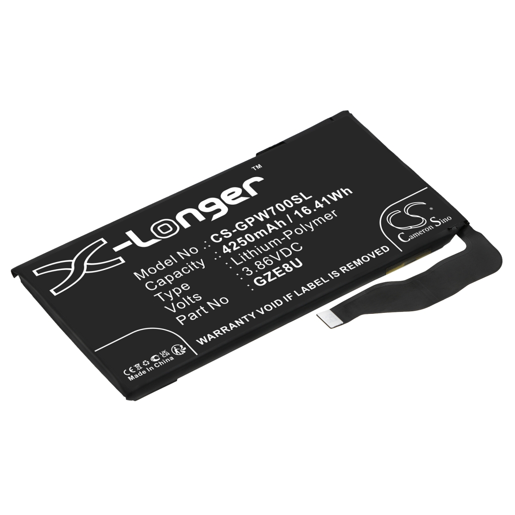 Compatibele batterijvervanging voor Google GZE8U