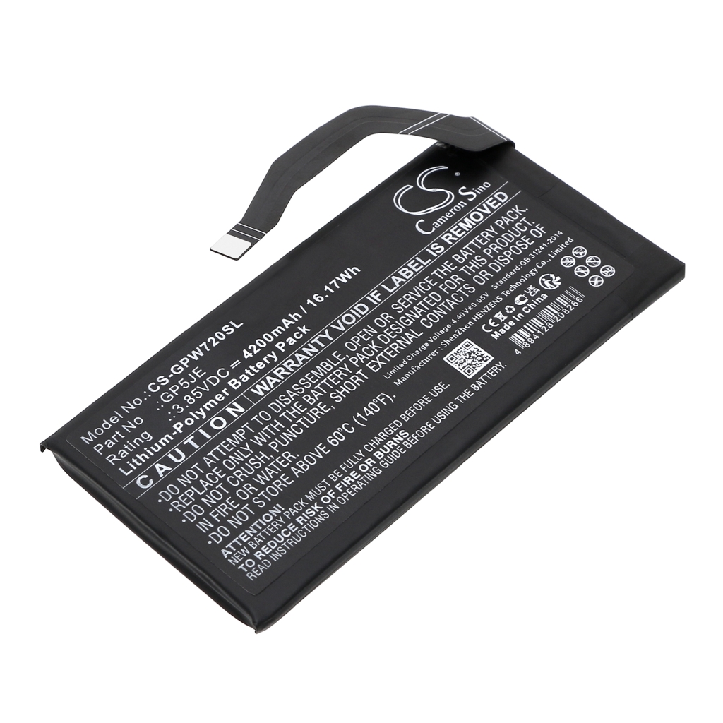 Compatible battery replacement for Google GP5JE