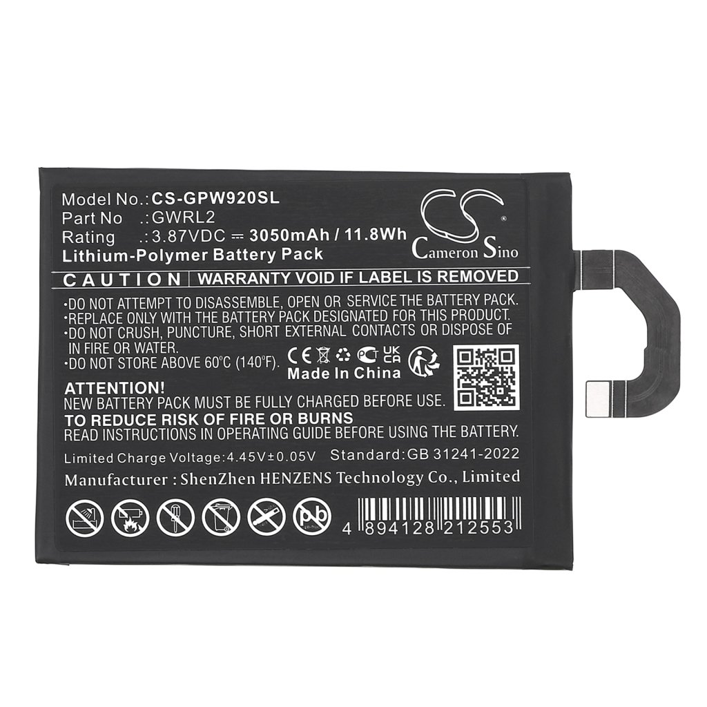 Compatible battery replacement for Google GWRL2