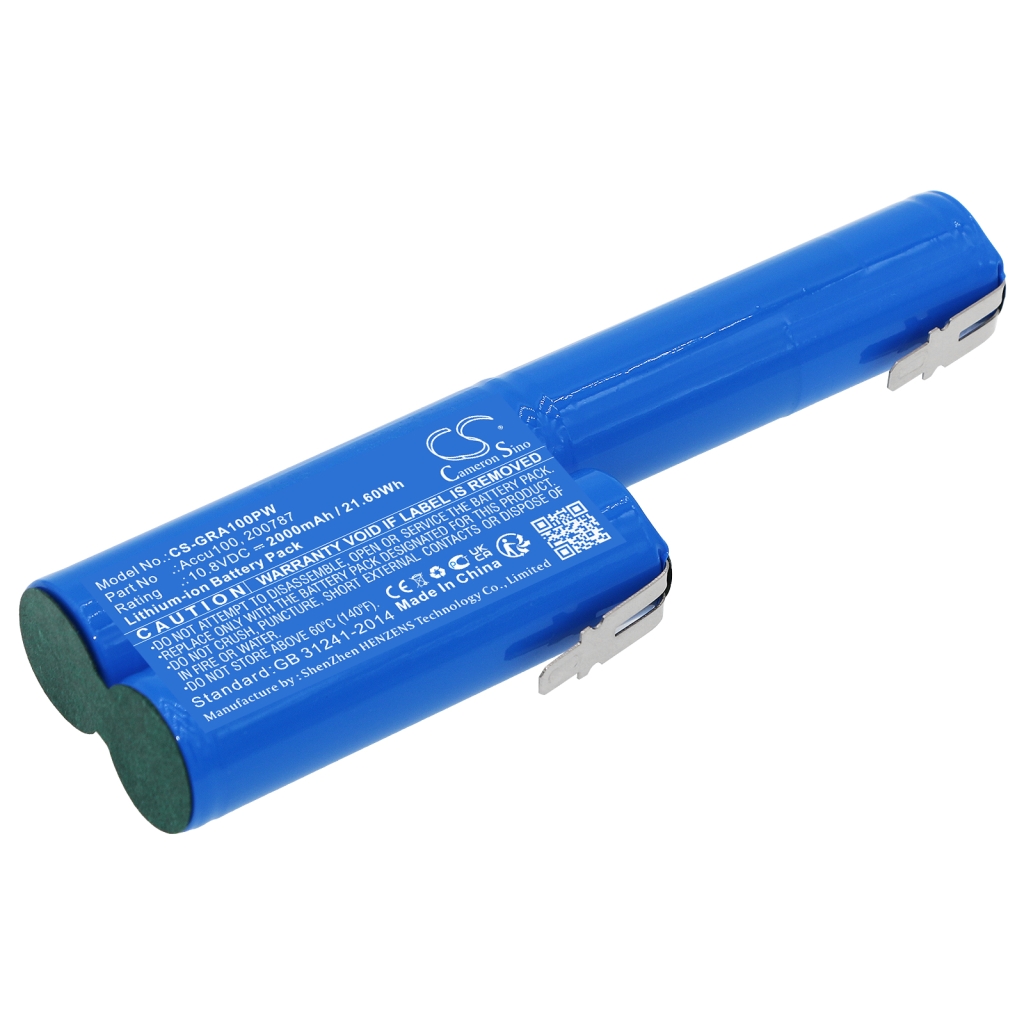 Batterij Vervangt Accu100
